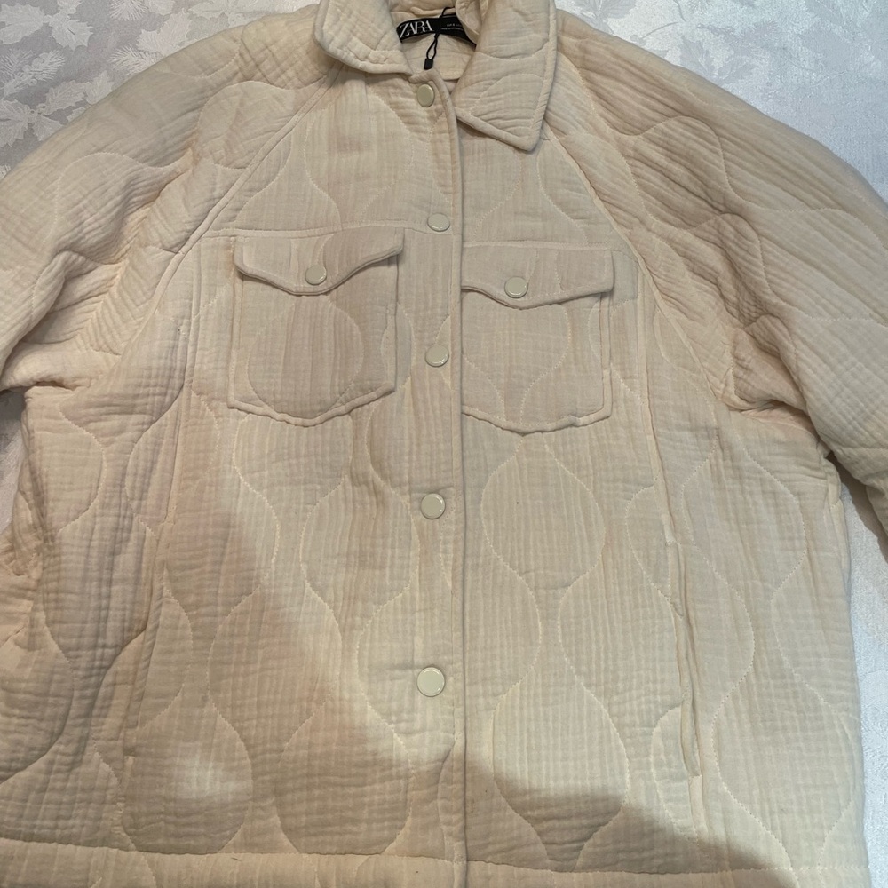 Zara padded shacket